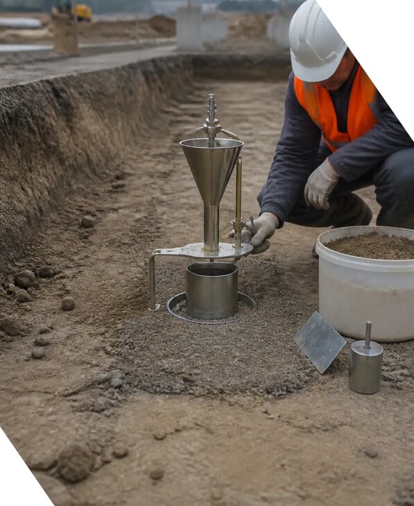 Определение плотности грунта лабораторными методами в Казани