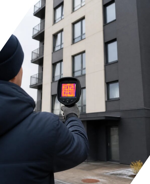 Тепловизионное обследование зданий в Казани от 5309 р. | ЭкспертизаРоссия